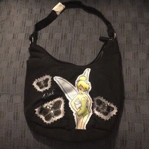 Small tinkerbell handbag with sequin accents